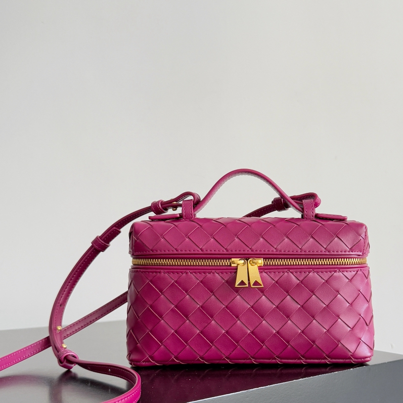 789109化妝包 漿果紅色_2