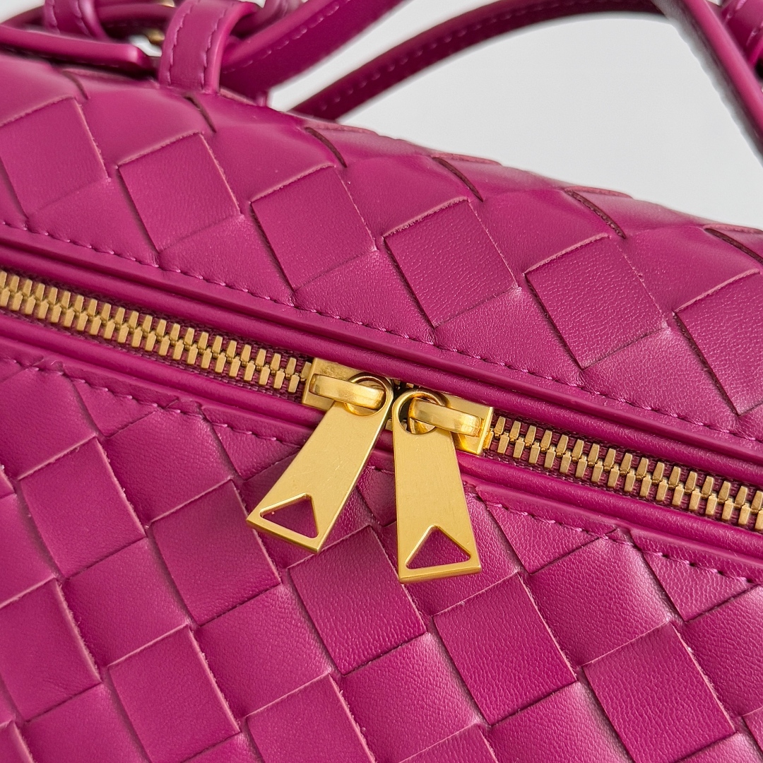 789109化妝包 漿果紅色_7