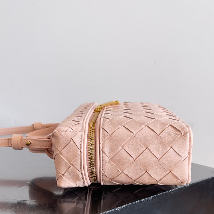 789109化妝包 浮雕粉色_3