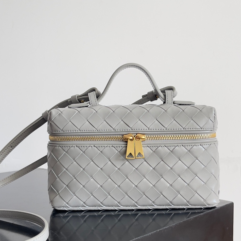 789109化妝包 銀灰色_2