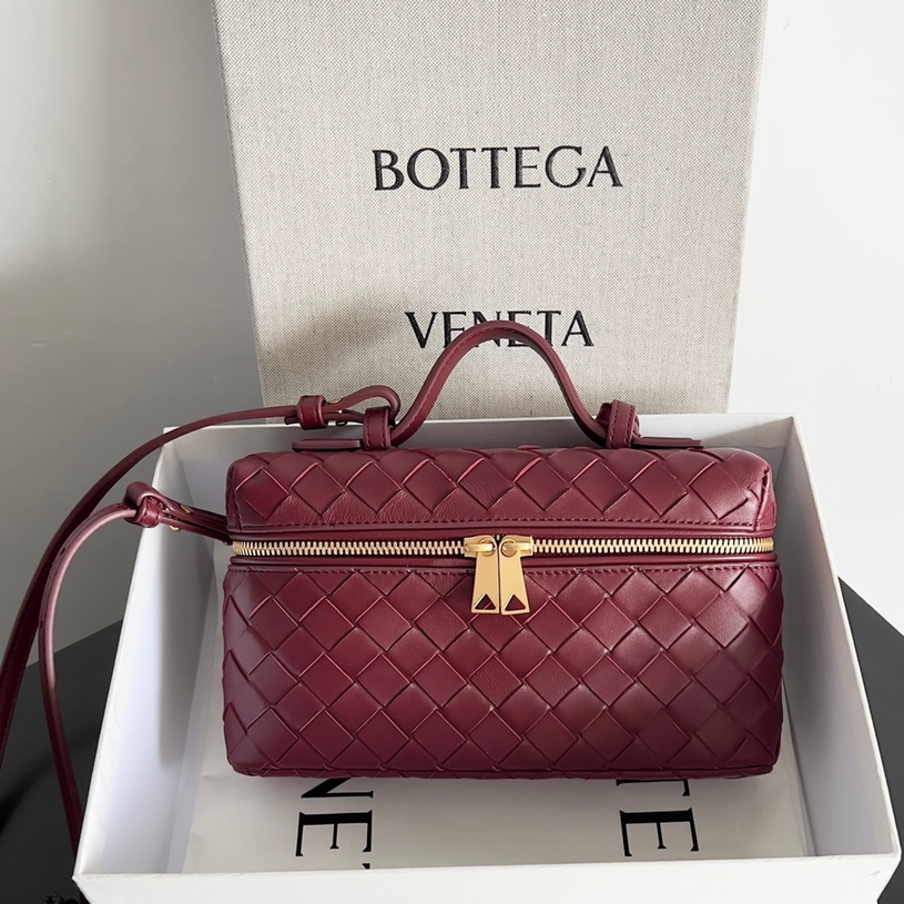 789109化妝包 酒紅色_1