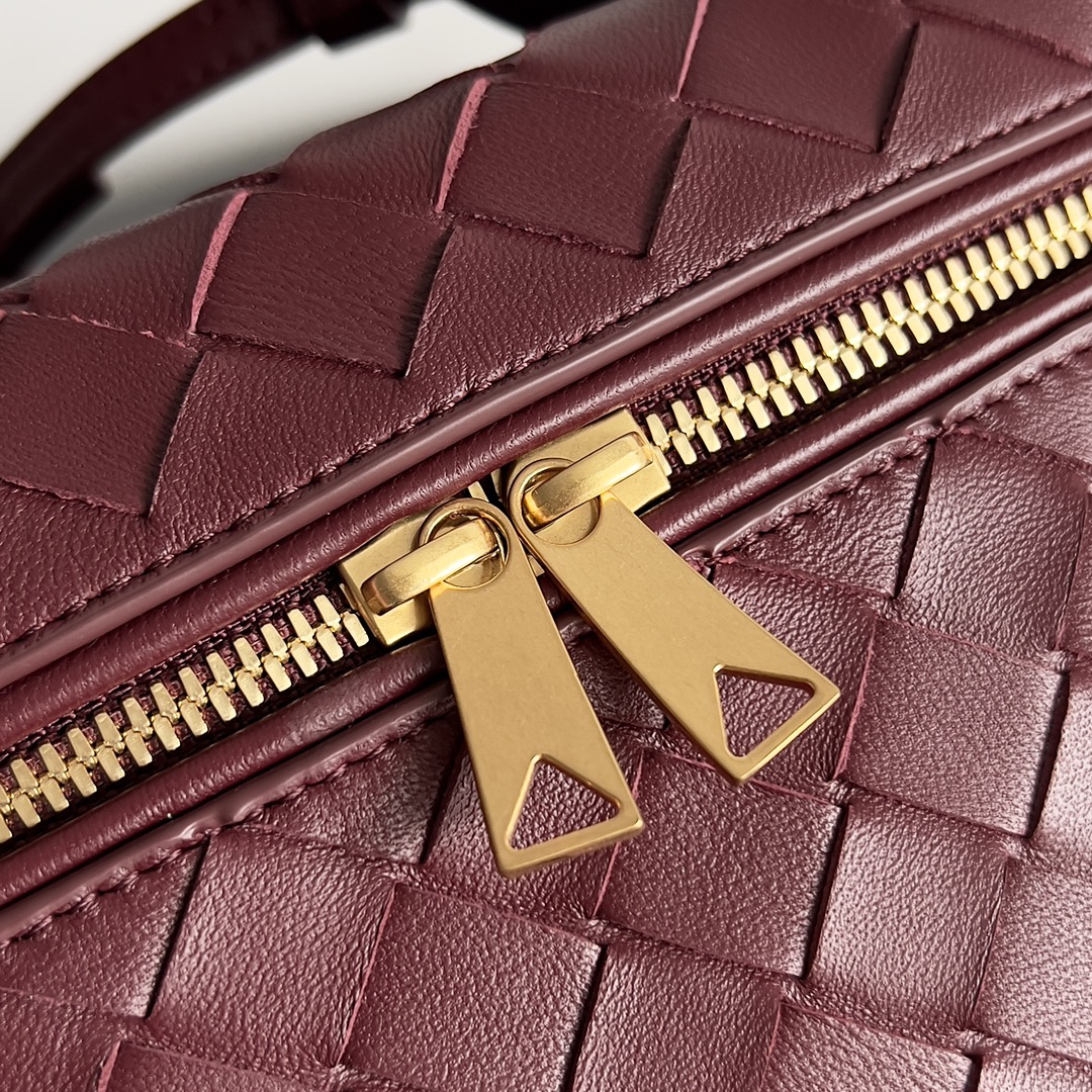 789109化妝包 酒紅色_6