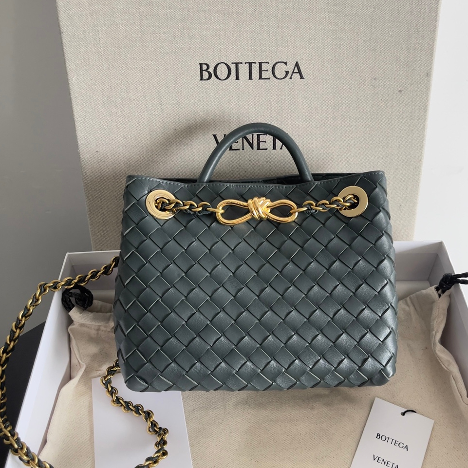 786008小號Andiamo鏈條包 鏈條款深綠色_1