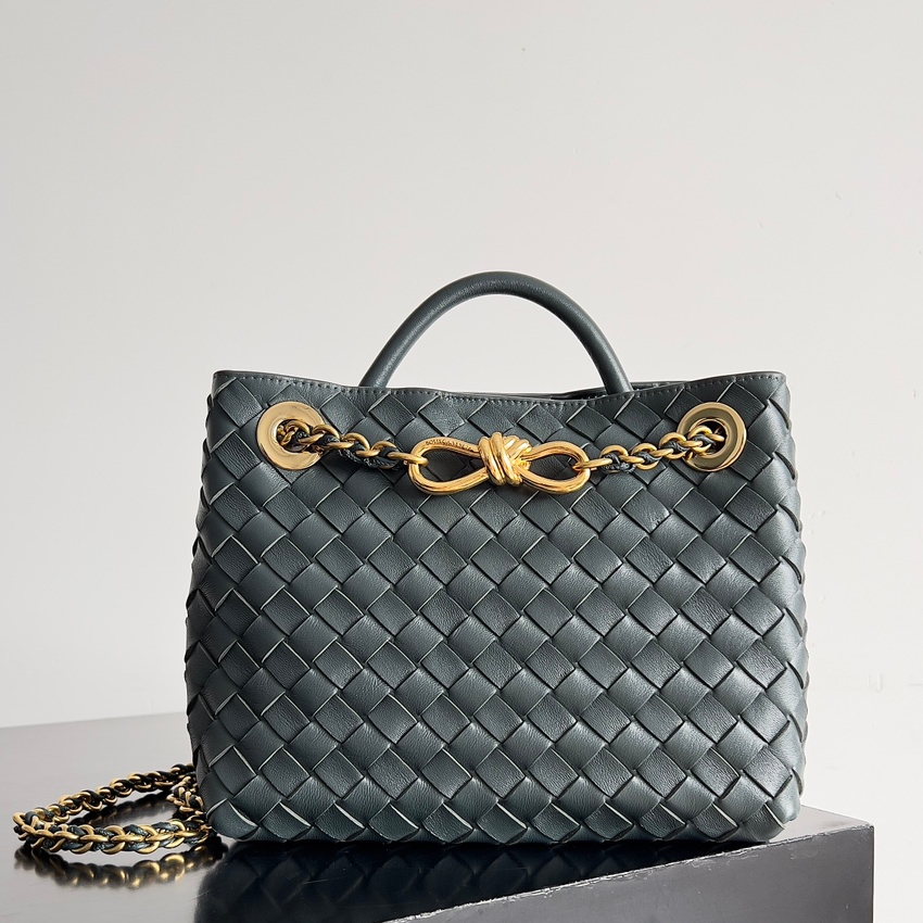 786008小號Andiamo鏈條包 鏈條款深綠色_2