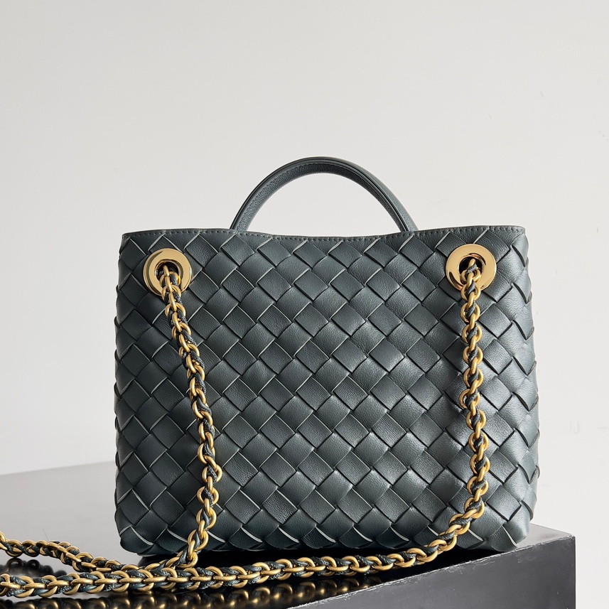 786008小號Andiamo鏈條包 鏈條款深綠色_4