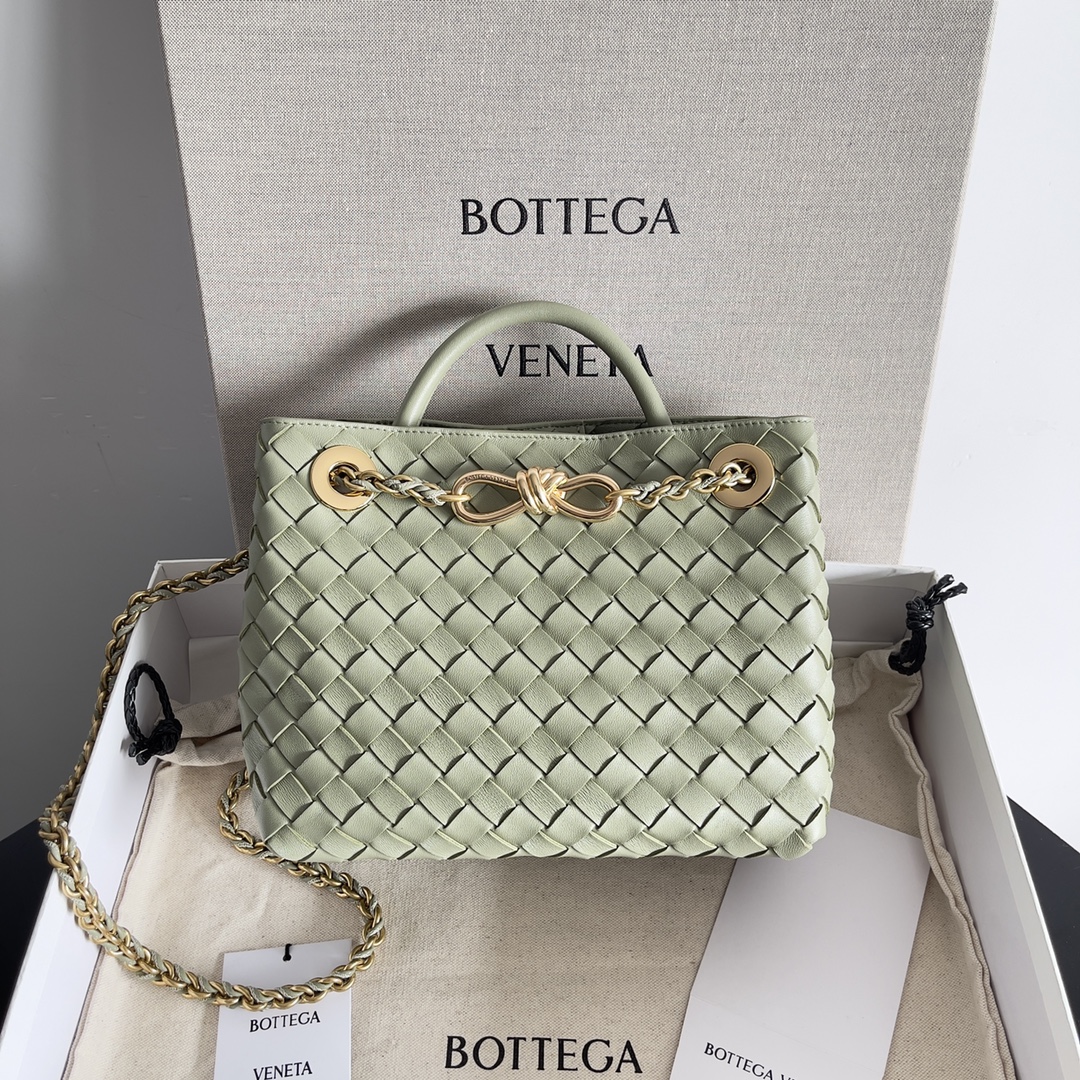 786008小號Andiamo鏈條包 洞石綠_1