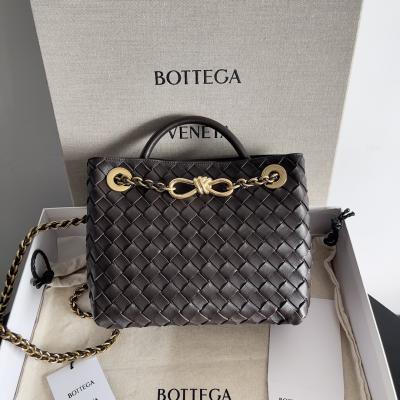 786008小號Andiamo鏈條包 巧克力棕色