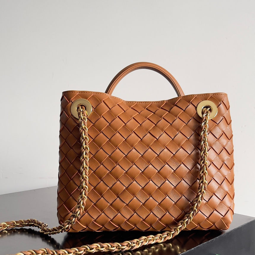 786008小號Andiamo鏈條包 栗棕色_4