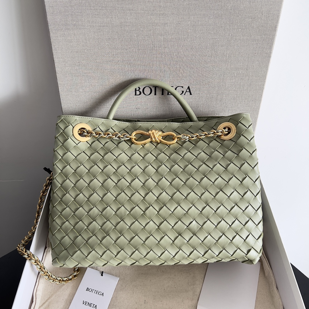 786009 Andiamo鏈條包朵中號 洞石綠_1