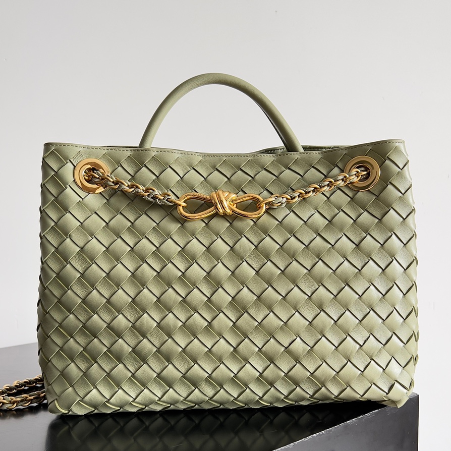 786009 Andiamo鏈條包朵中號 洞石綠_2