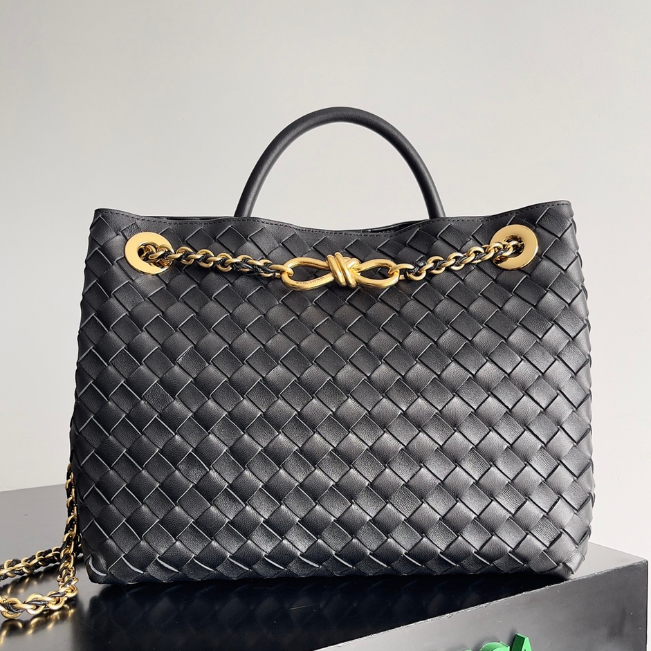 786009 Andiamo鏈條包朵中號 黑色_2