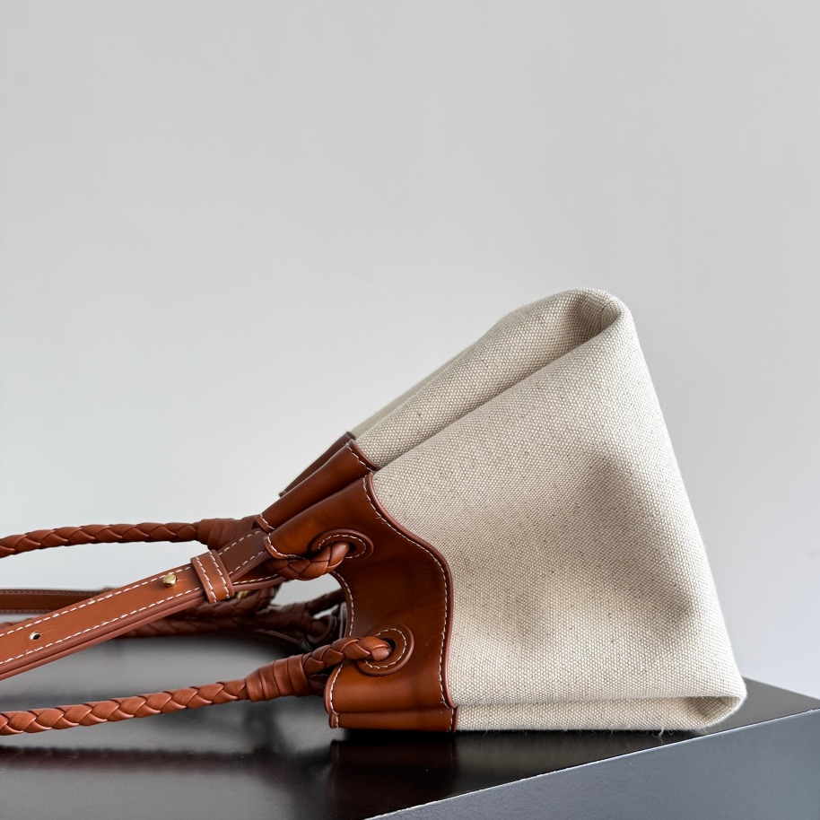 796569小號 帆布栗棕色_3