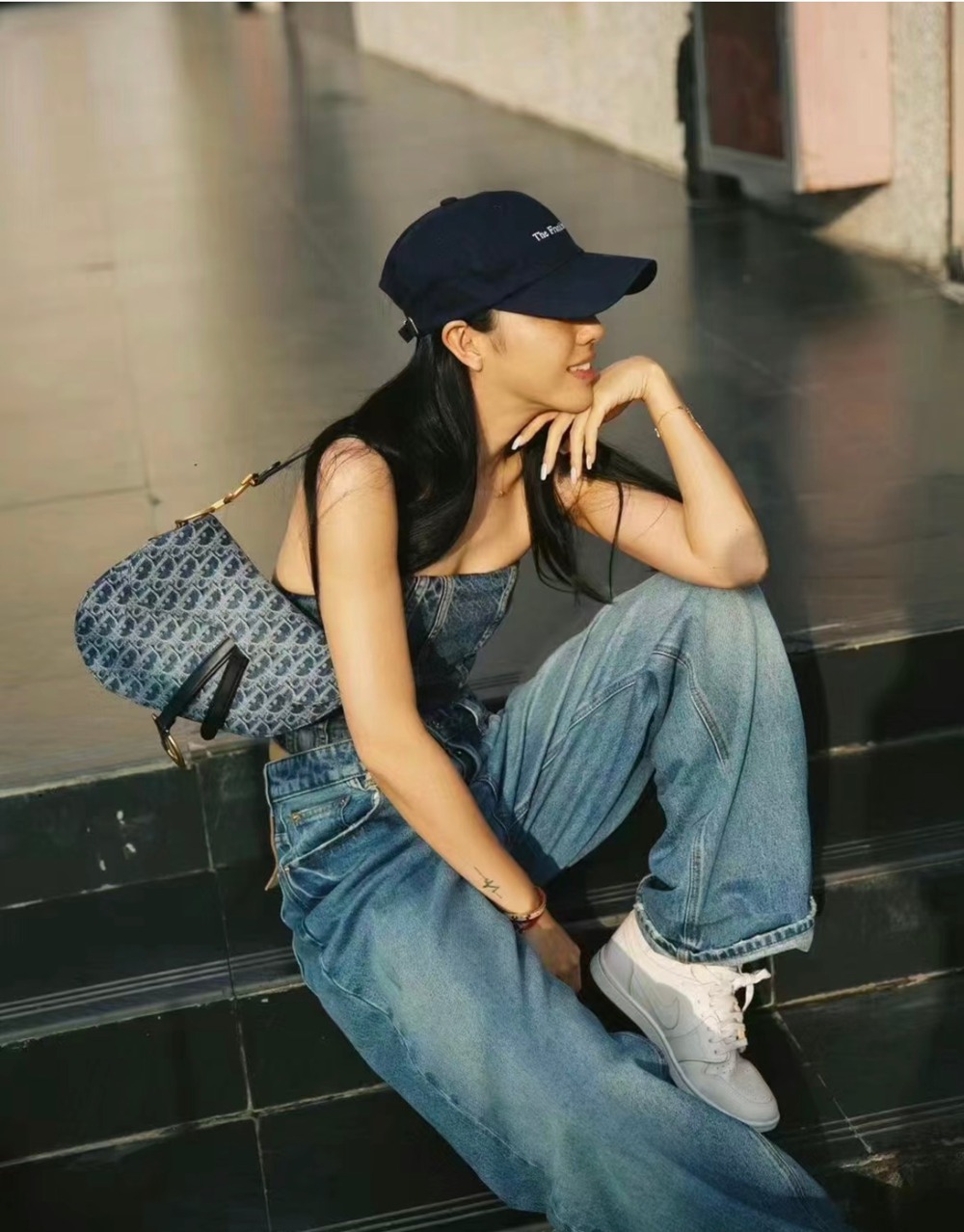 馬鞍包（附肩帶）牛仔_3