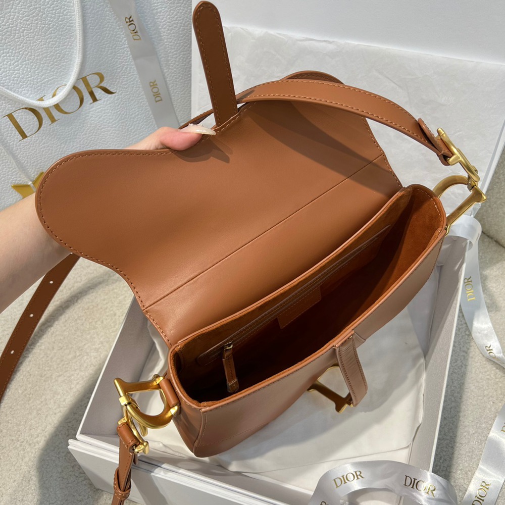 中號 Soft Saddle馬鞍包駝色復古光滑牛皮革_2