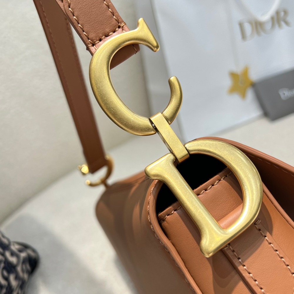 中號 Soft Saddle馬鞍包駝色復古光滑牛皮革_7