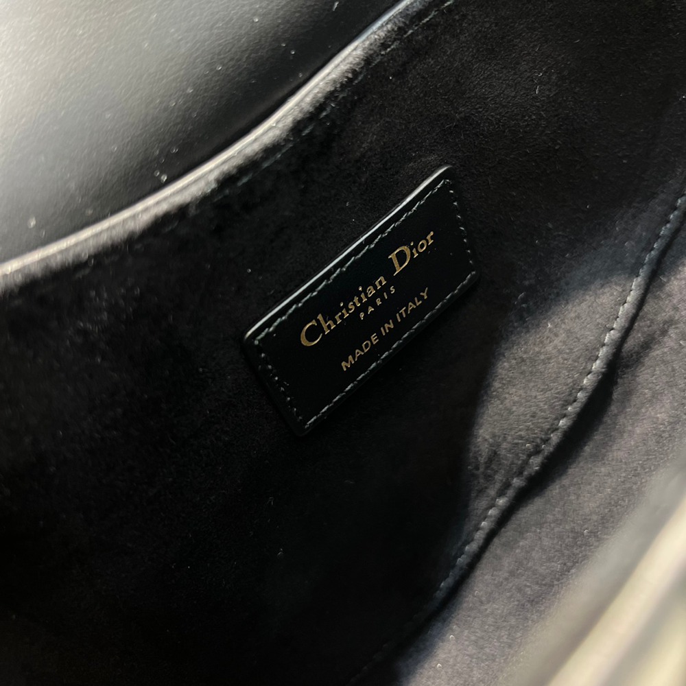 迷你Soft Saddle馬鞍包黑色光滑牛皮革_7