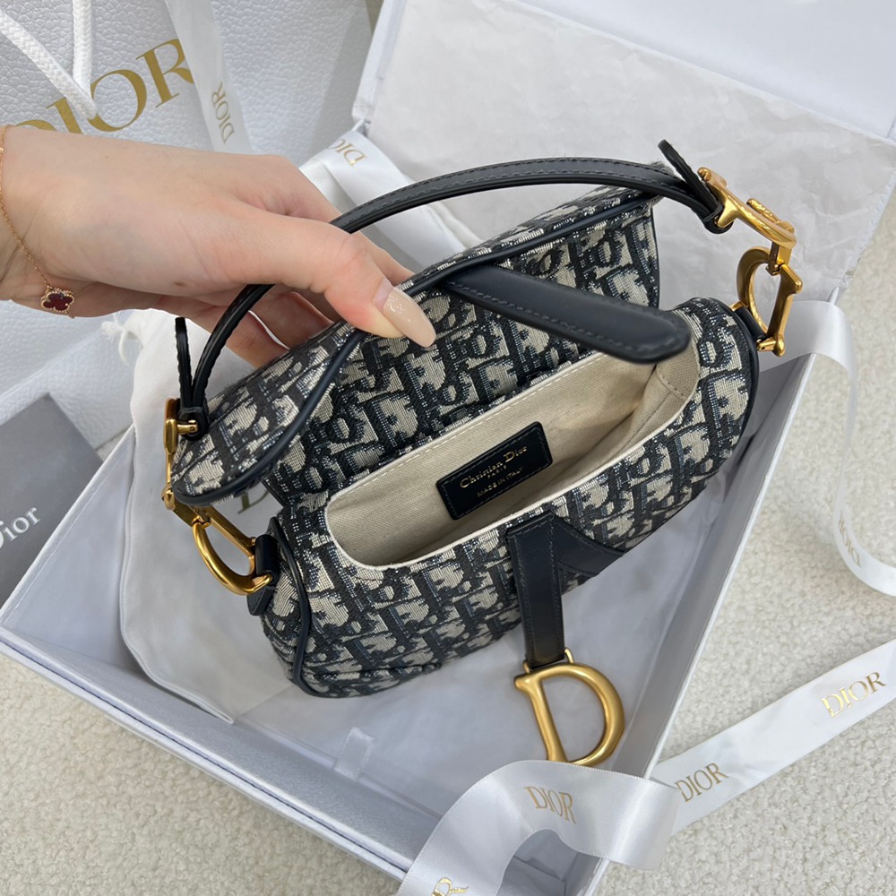 迷你馬鞍包（附肩帶）老花_8