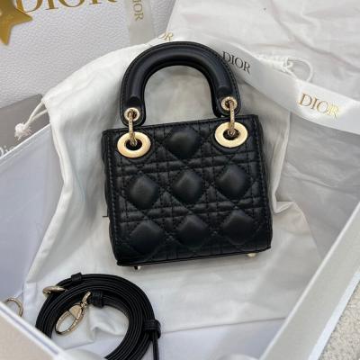 Lady  超迷你黑色/羊皮