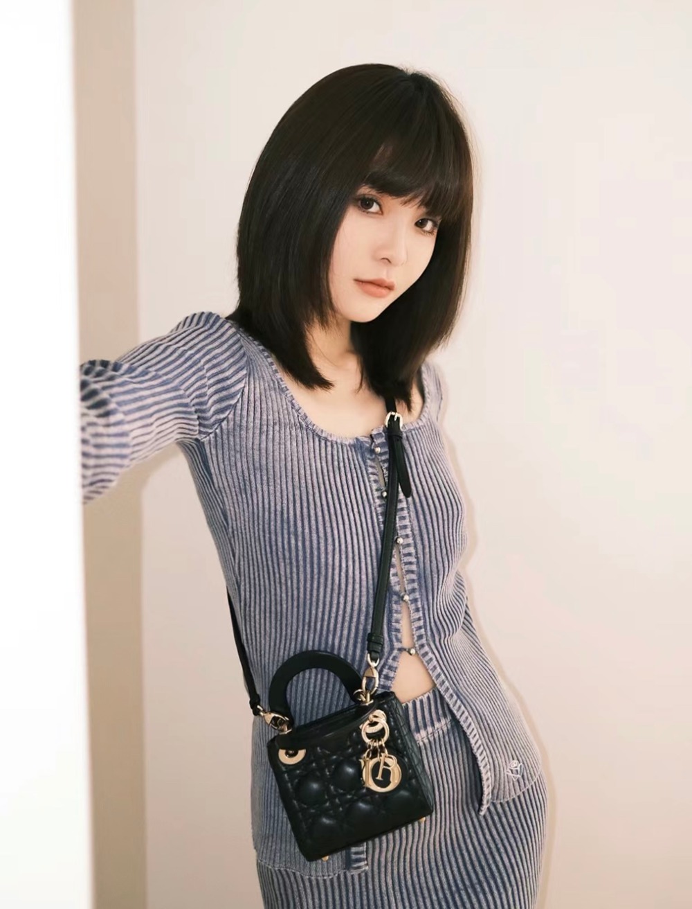 Lady  超迷你黑色/羊皮_2