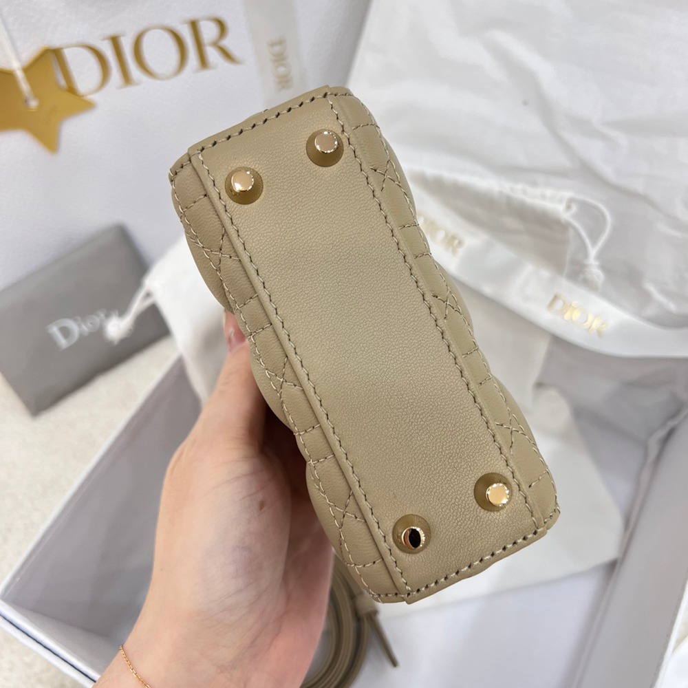 Lady  超迷你沙褐色/羊皮_7