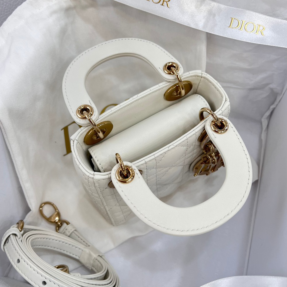 Lady  超迷你白色/羊皮_2