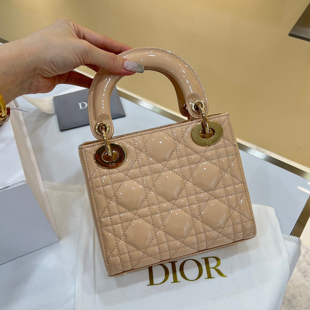 Mini Lady裸粉漆皮_6