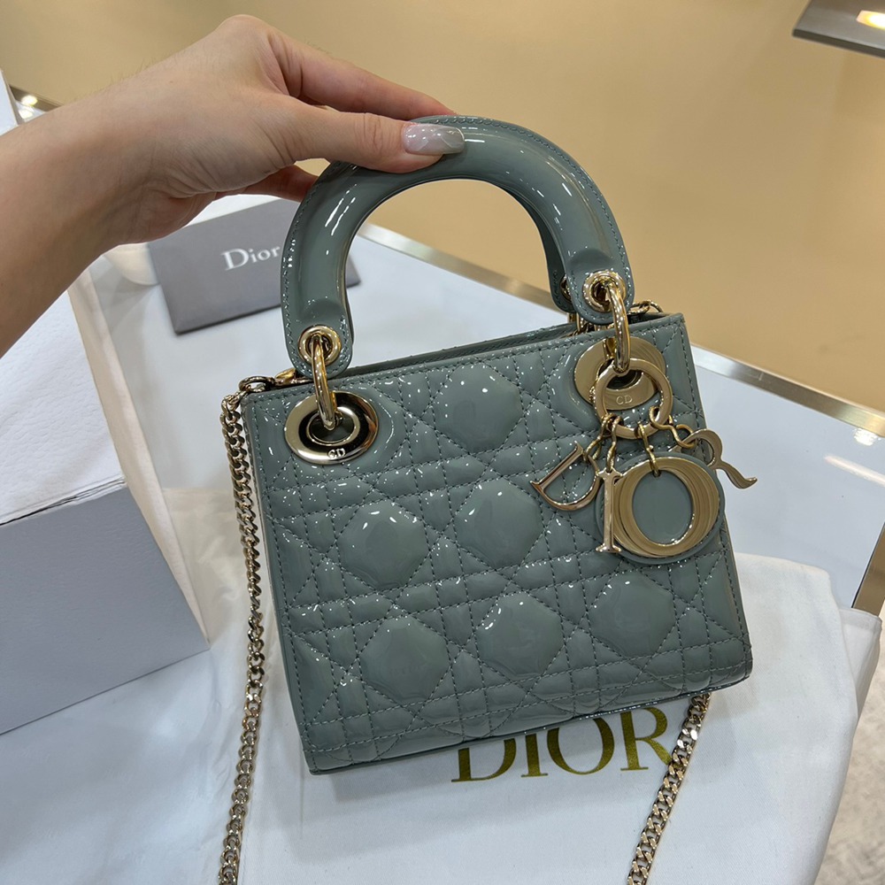 Mini Lady霧霾藍/漆皮_1