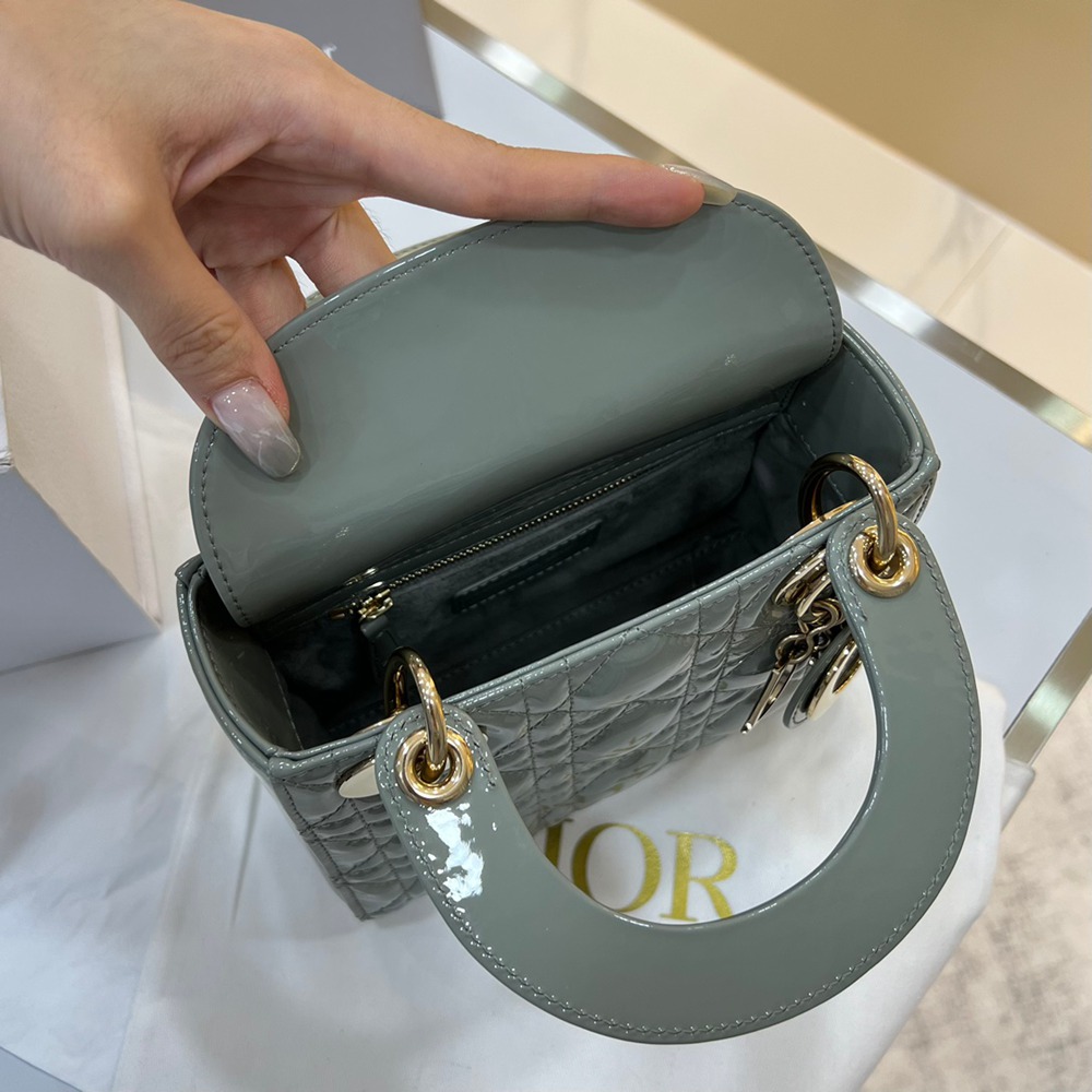 Mini Lady霧霾藍/漆皮_5