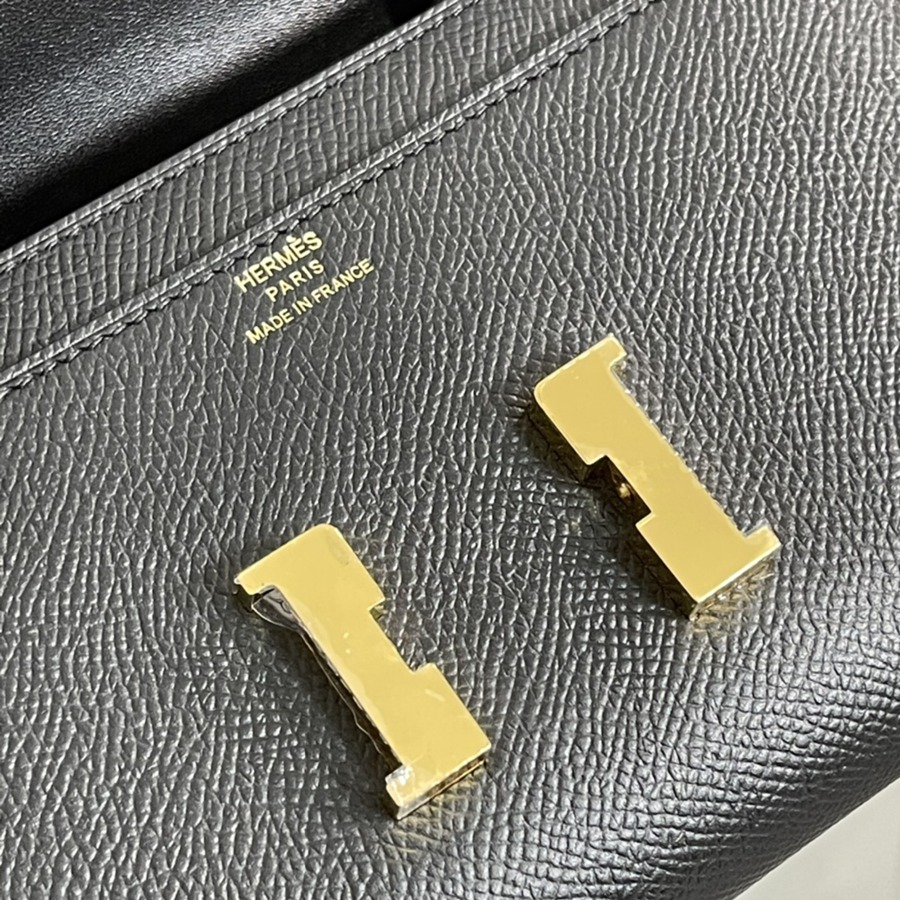 Constance to go 黑色 金扣Epsom皮_8