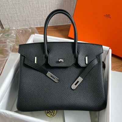 Birkin30 黑色銀扣