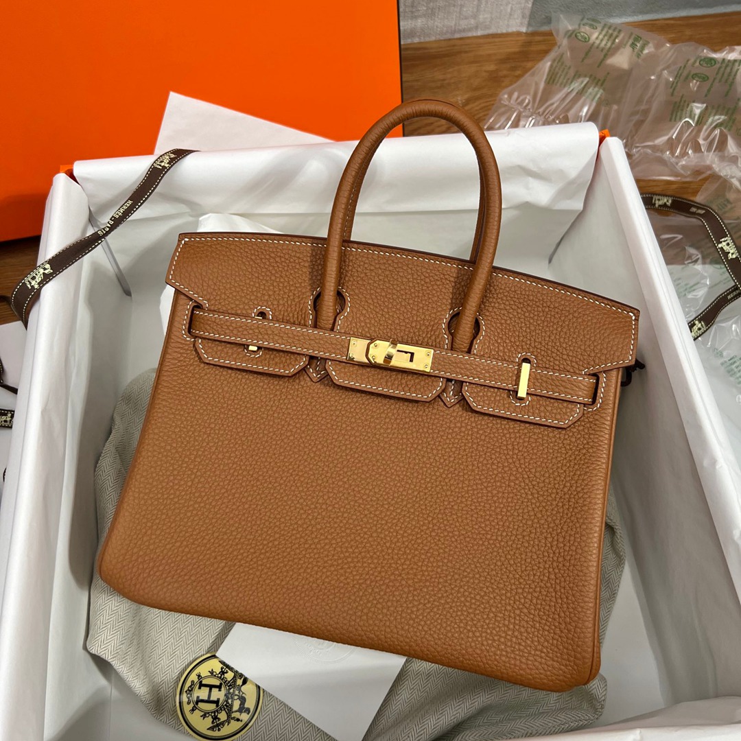 Birkin25 金棕金扣_1
