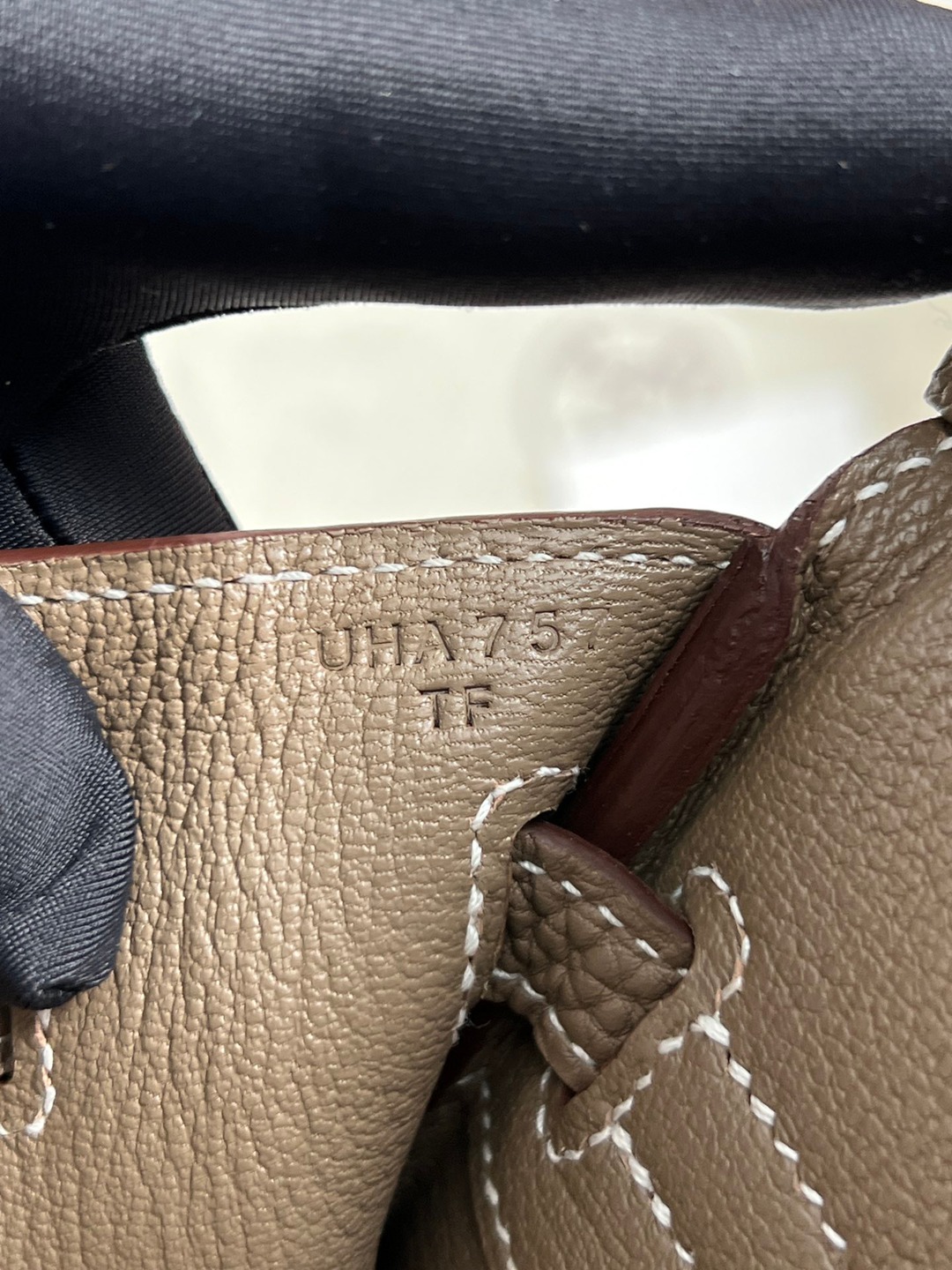 Birkin25大象灰銀扣_18