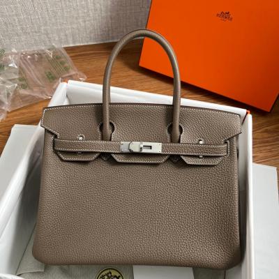 Birkin30 大象灰銀扣