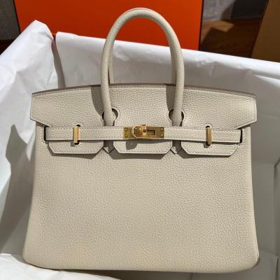 Birkin25 奶昔白金扣