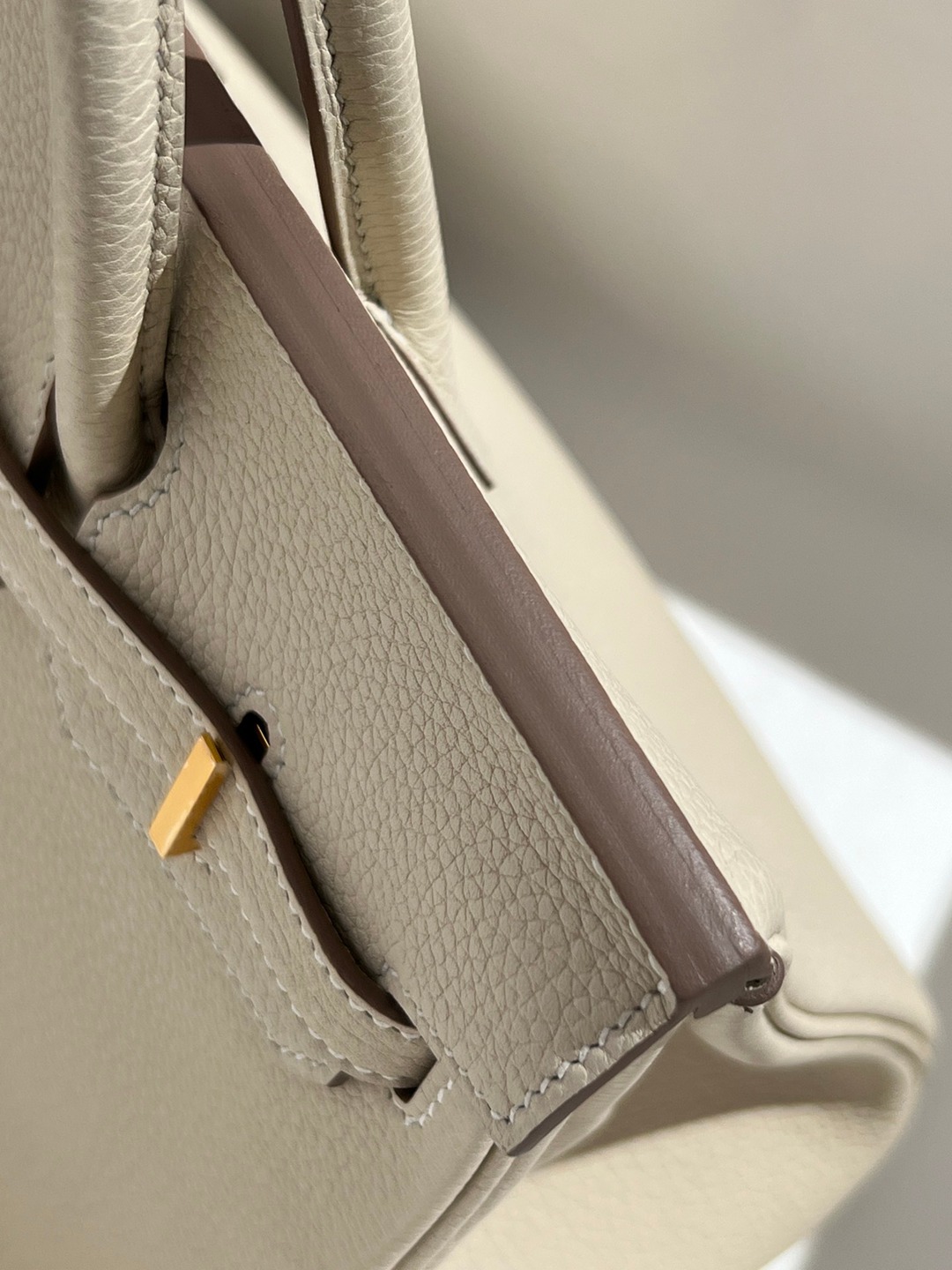 Birkin25 奶昔白金扣_12