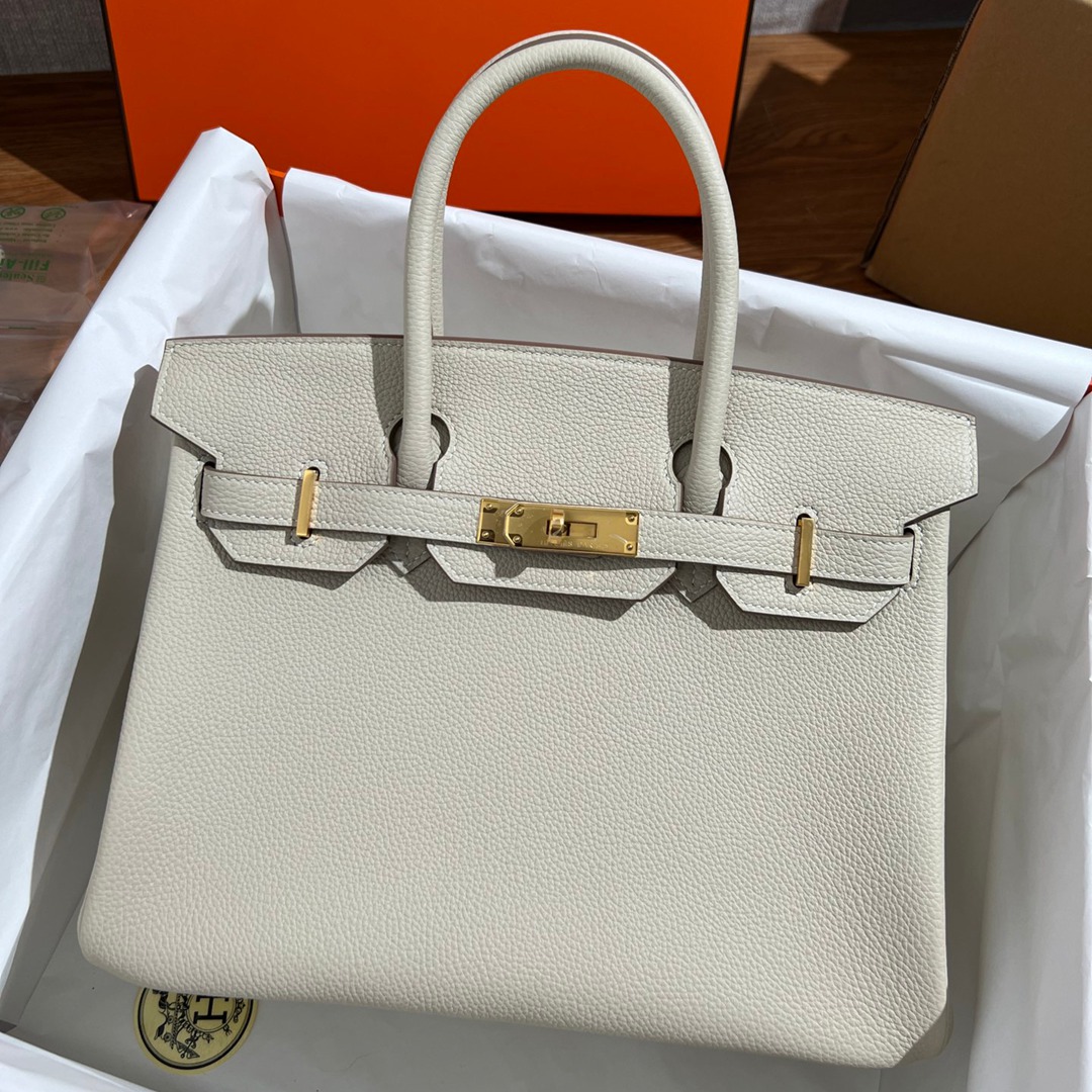 Birkin30 奶昔白金扣_1