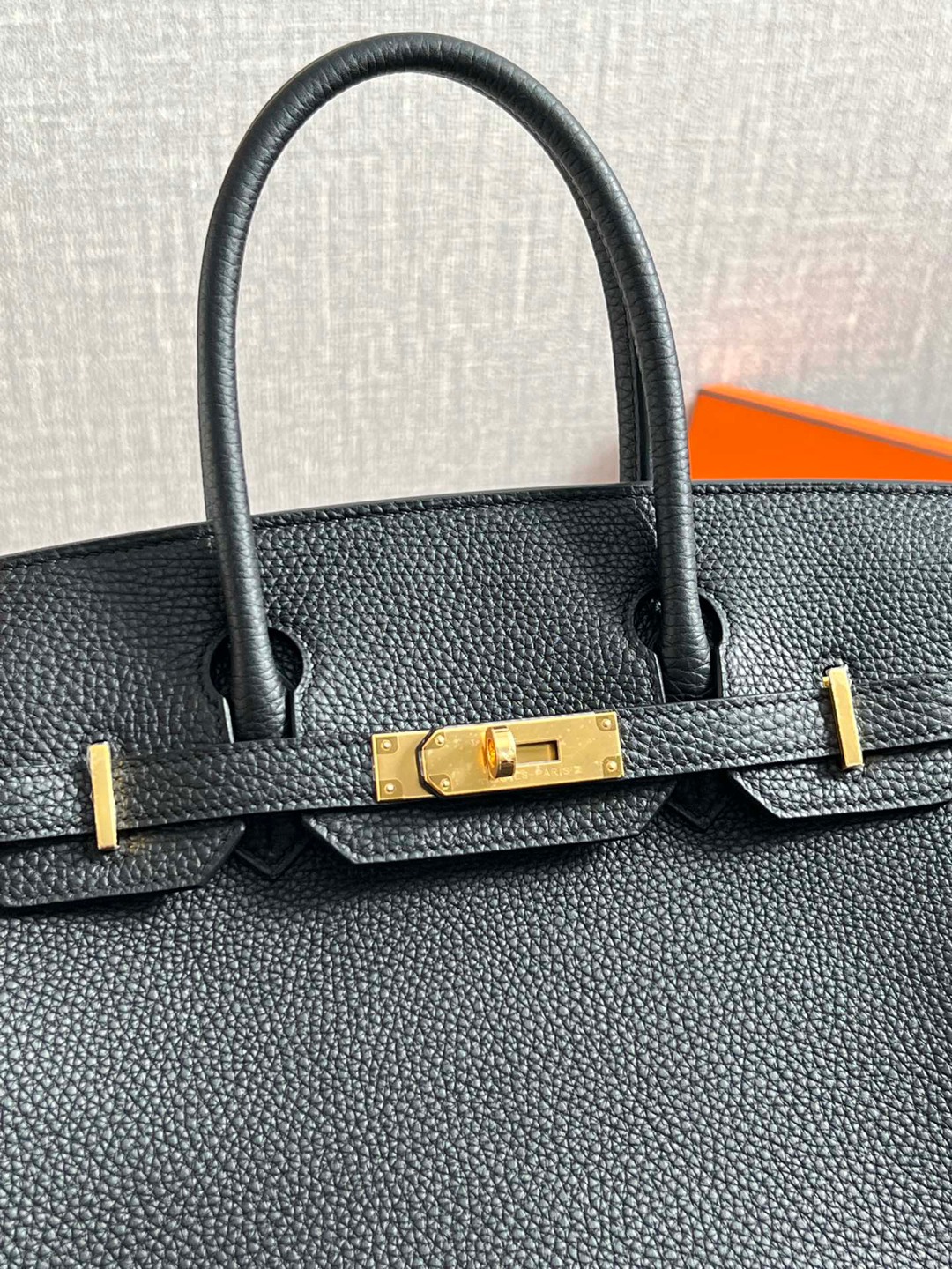 Birkin30 黑色金扣_6