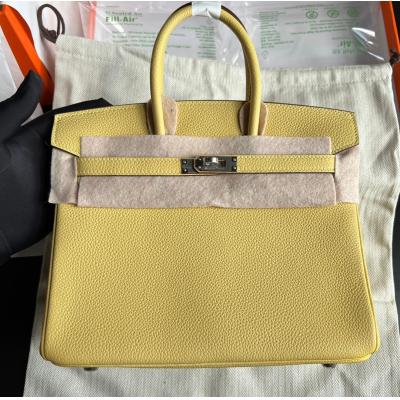 Birkin25積雨雲灰金扣