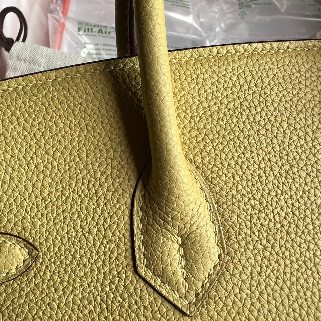 Birkin25積雨雲灰金扣_2