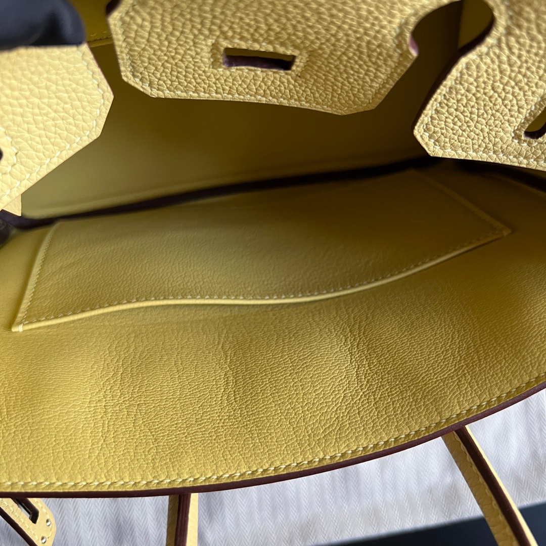 Birkin25積雨雲灰金扣_7