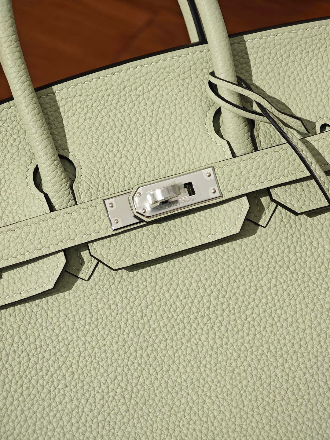 Birkin25 水晶灰銀扣 Togo皮_2