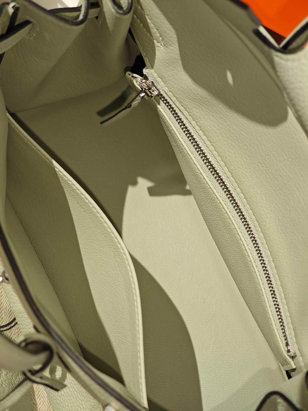 Birkin25 水晶灰銀扣 Togo皮_12