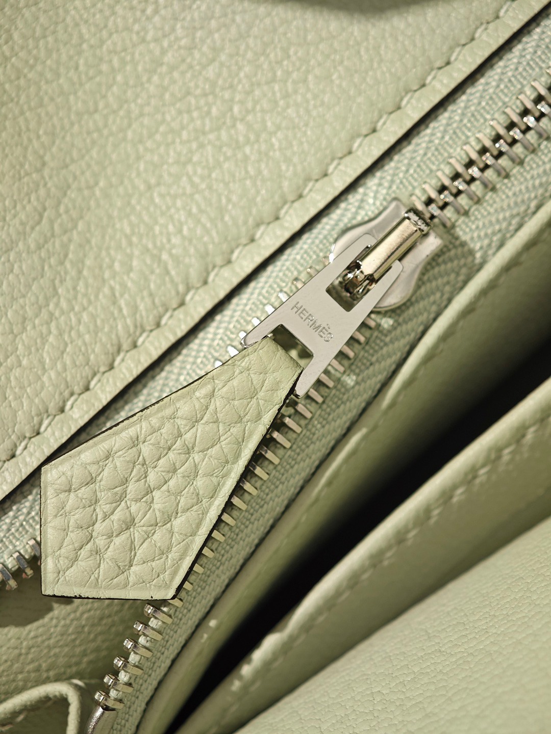 Birkin25 水晶灰銀扣 Togo皮_13