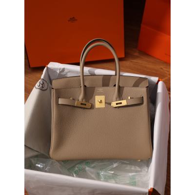 Birkin30 風衣灰金扣 Togo皮
