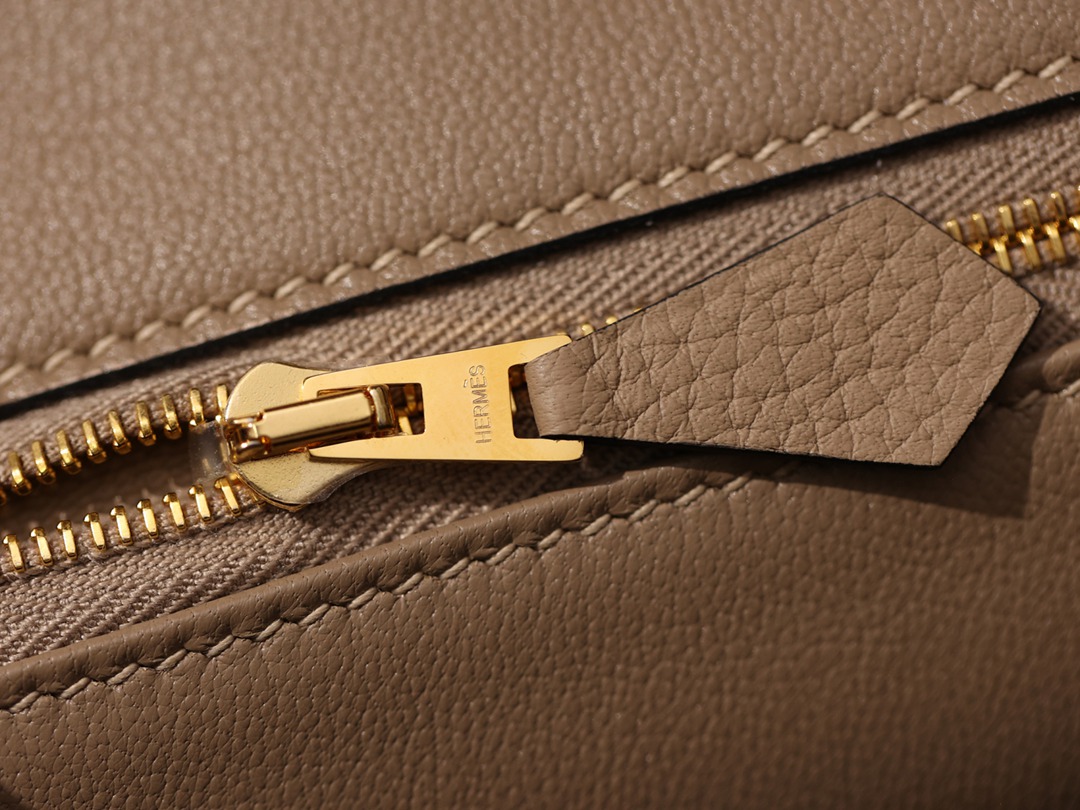 Birkin30 風衣灰金扣 Togo皮_6