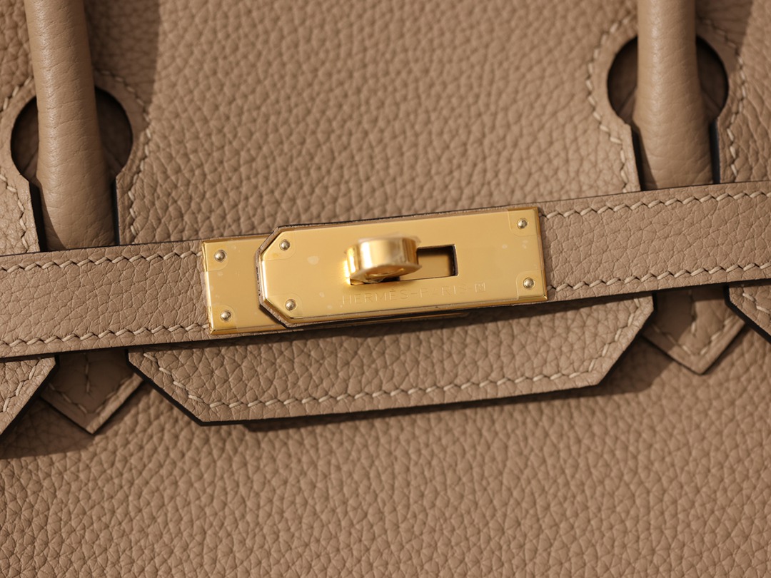 Birkin30 風衣灰金扣 Togo皮_7