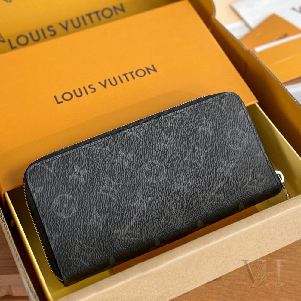 M62295 黑花 Zippy 拉鏈豎款錢夾_2