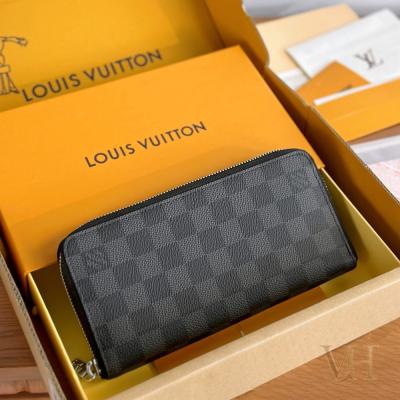 N63095 黑格 Zippy 拉鏈豎款錢夾