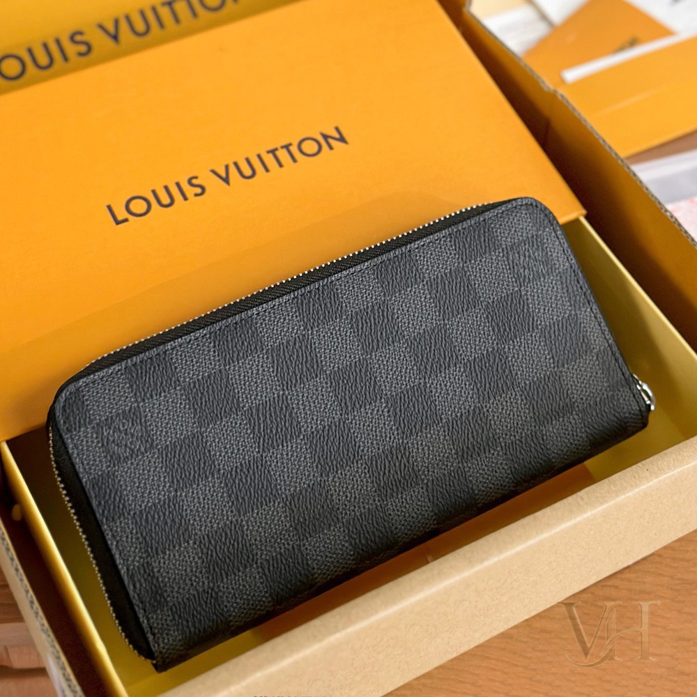 N63095 黑格 Zippy 拉鏈豎款錢夾_2