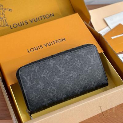 M60017 黑花Zippy 拉鏈錢夾